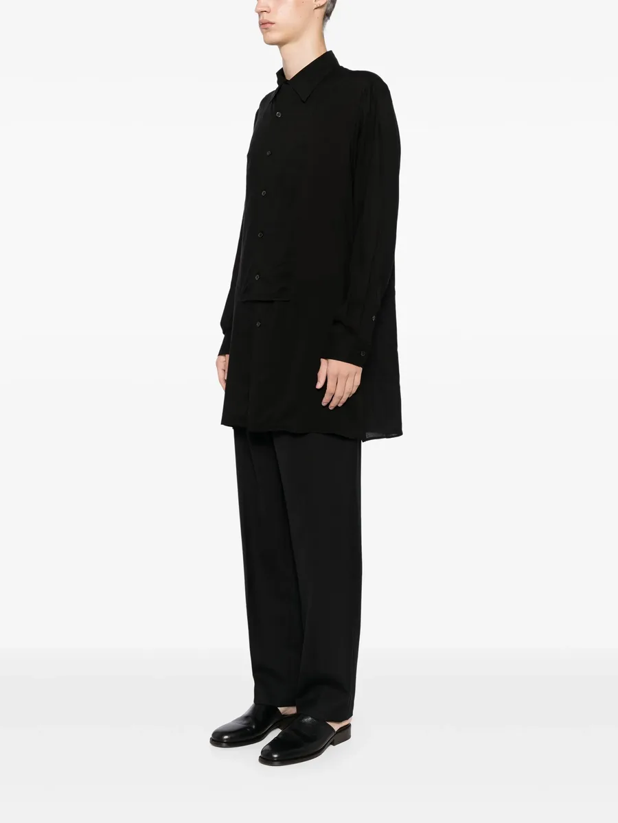 double front placket shirt 6