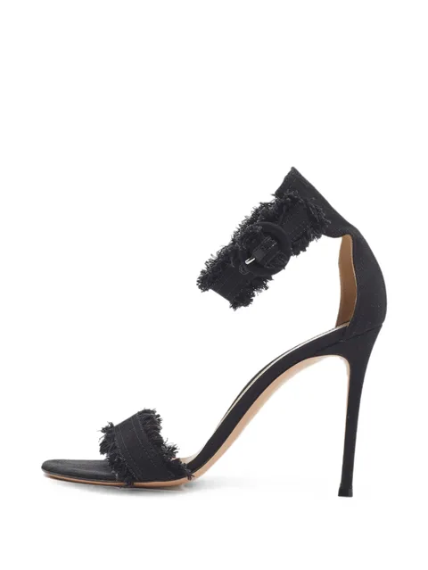 Lola denm heeled sandals