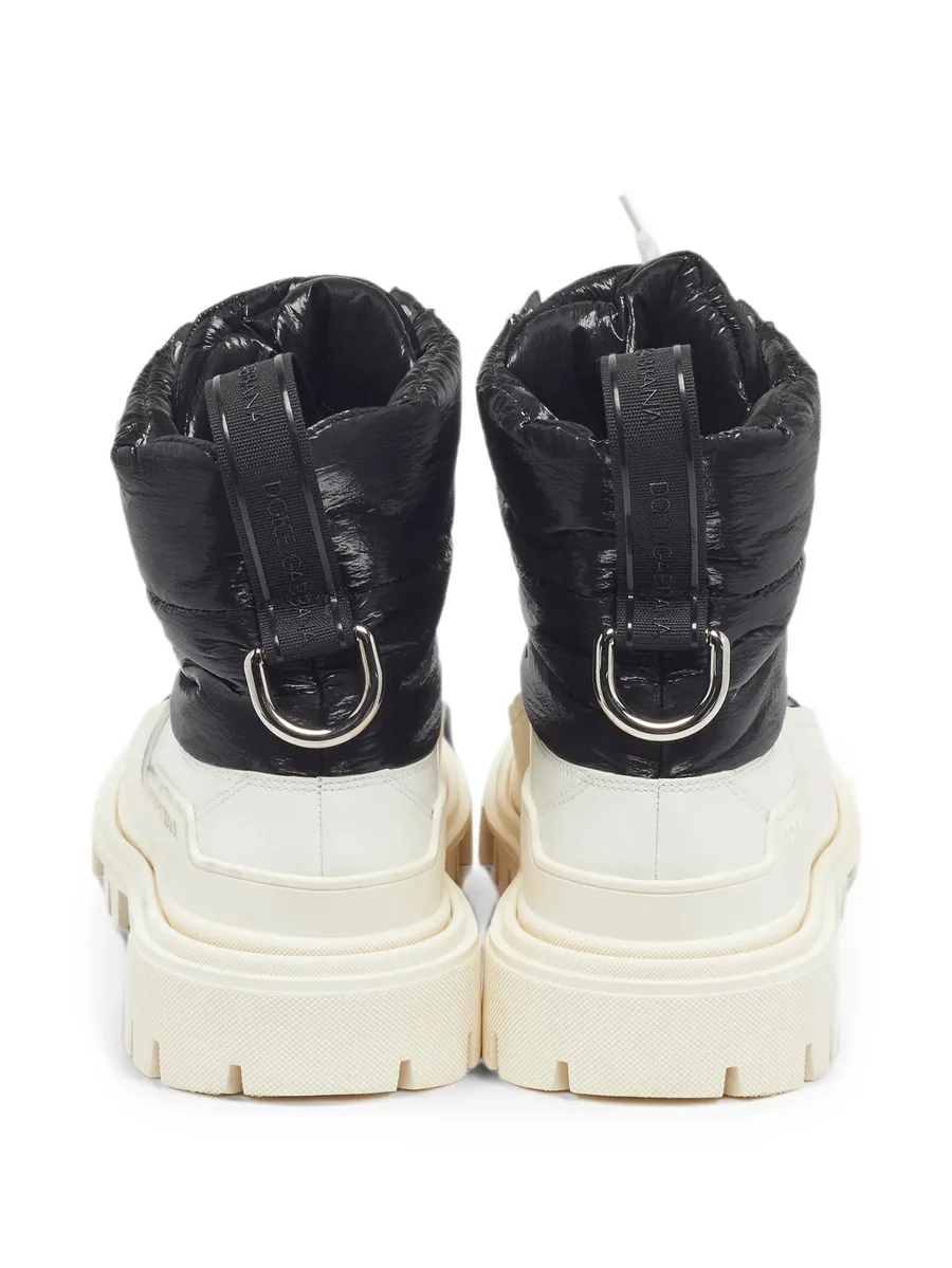lace-up leather combat boots 5