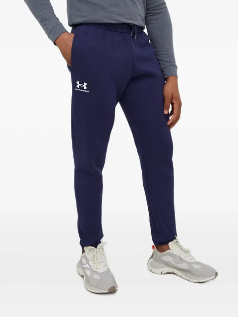 Icon logo-embroidered drawstring track pants