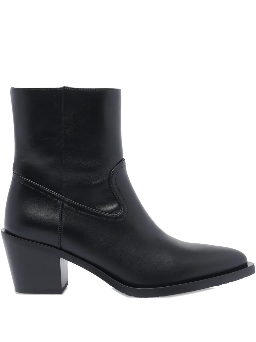 65mm leather cowboy boots 2