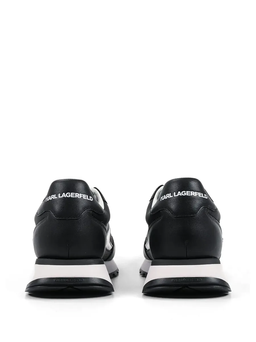 logo-detail panelled sneakers 5