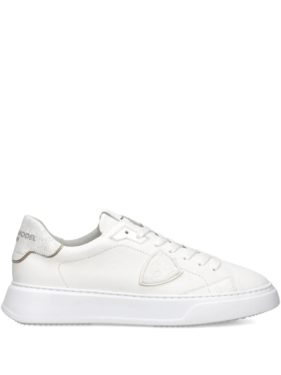 Temple round-toe sneakers 2