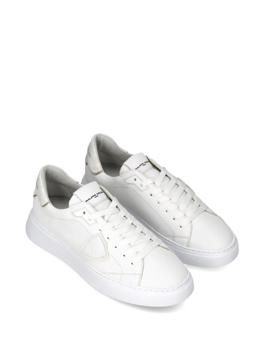 Temple round-toe sneakers 4