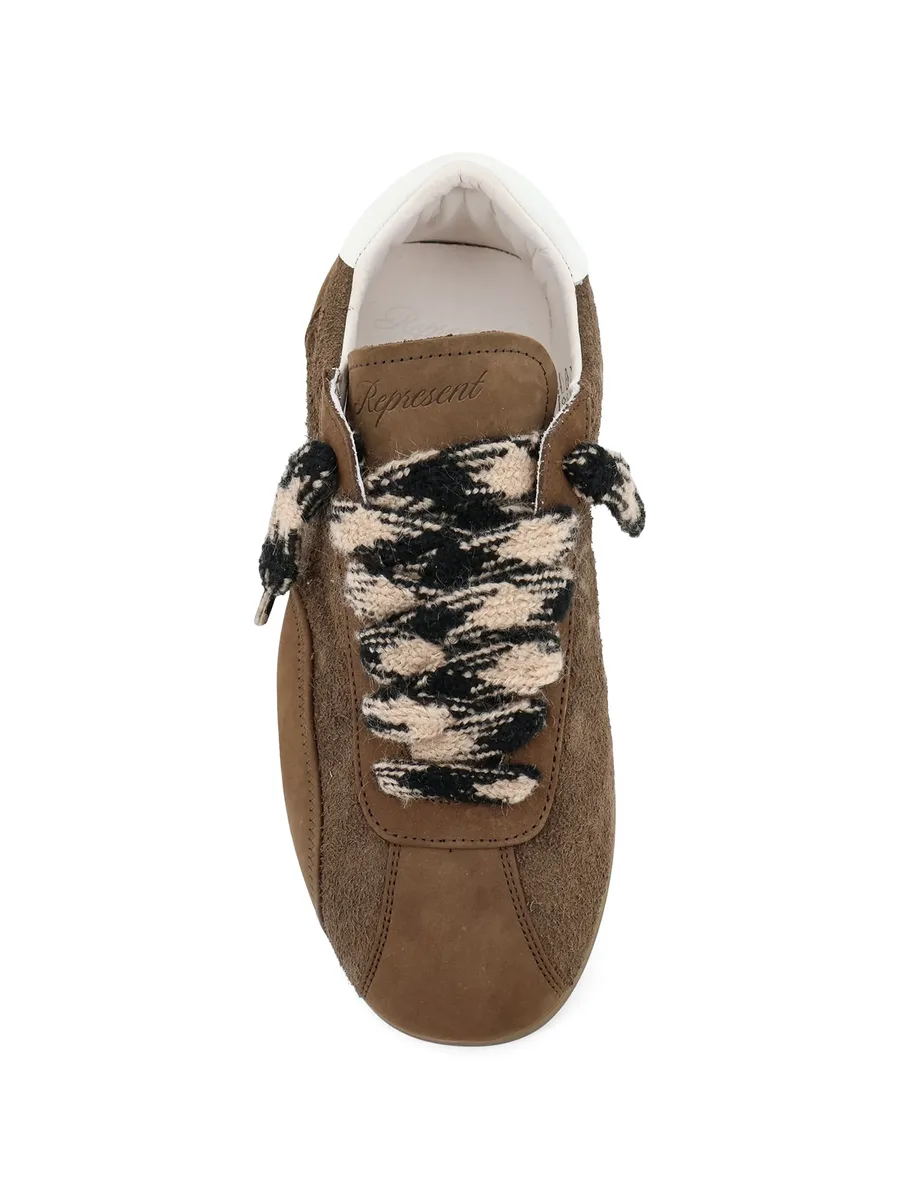 кроссовки Low-Pro Nubuck с узором 8