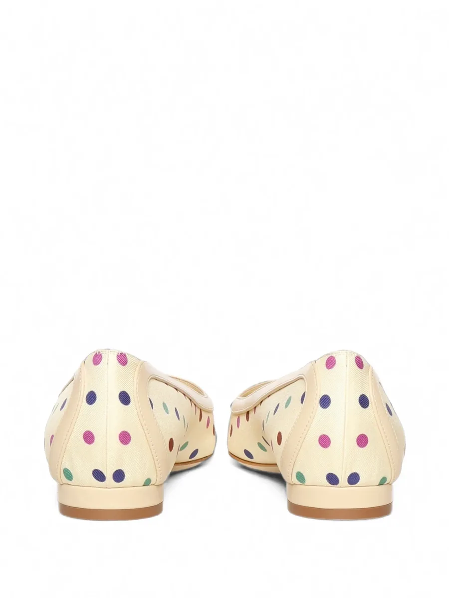 polka-dot pointed-toe ballet flats 3
