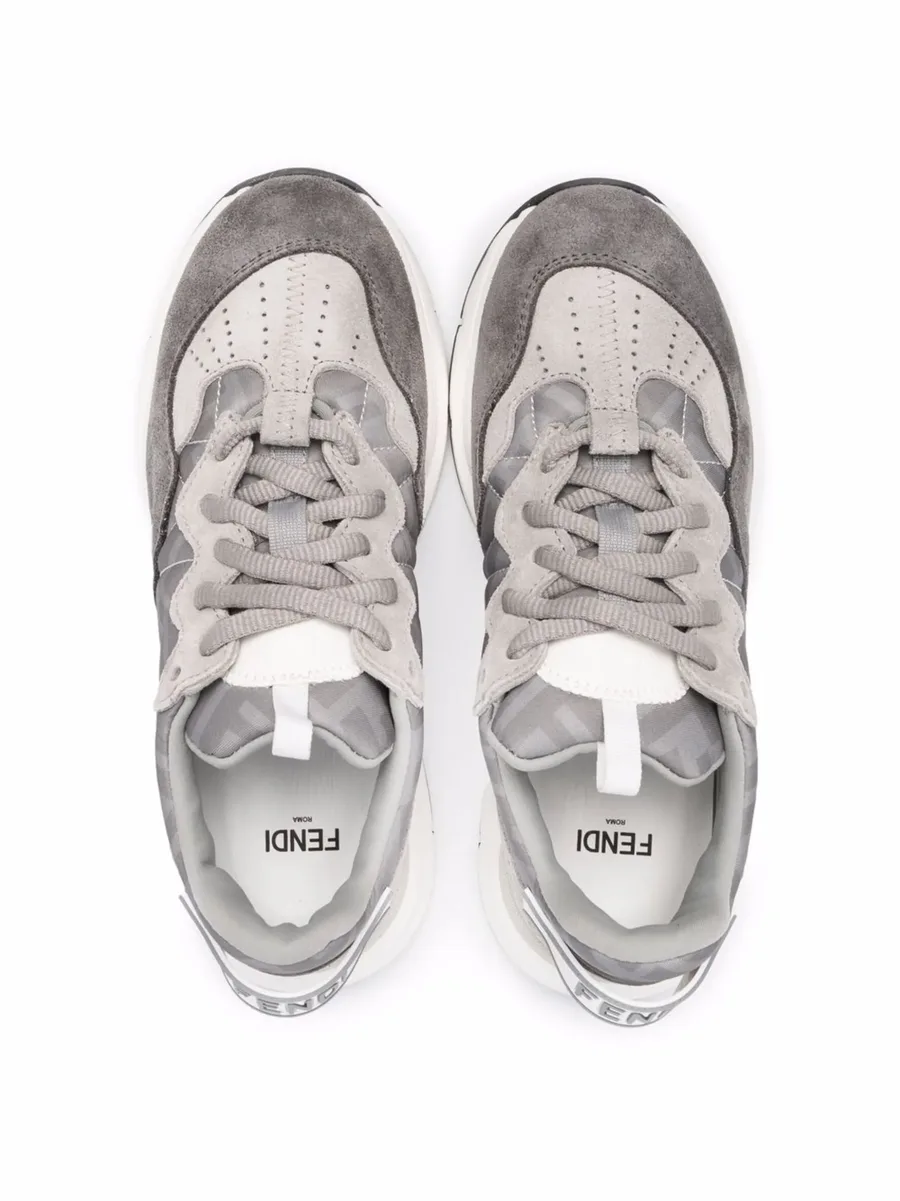 multi-panel lace-up sneakers 5