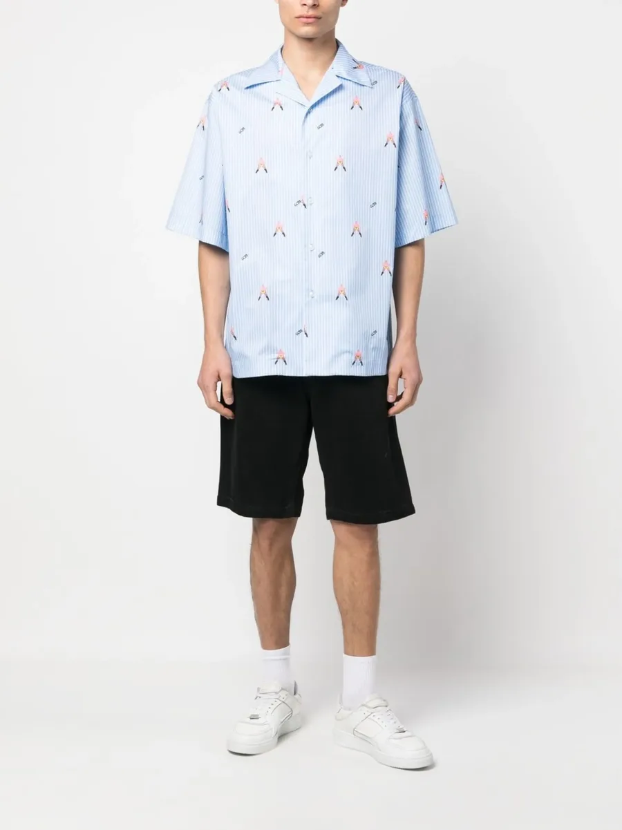print short-sleeved shirt 3