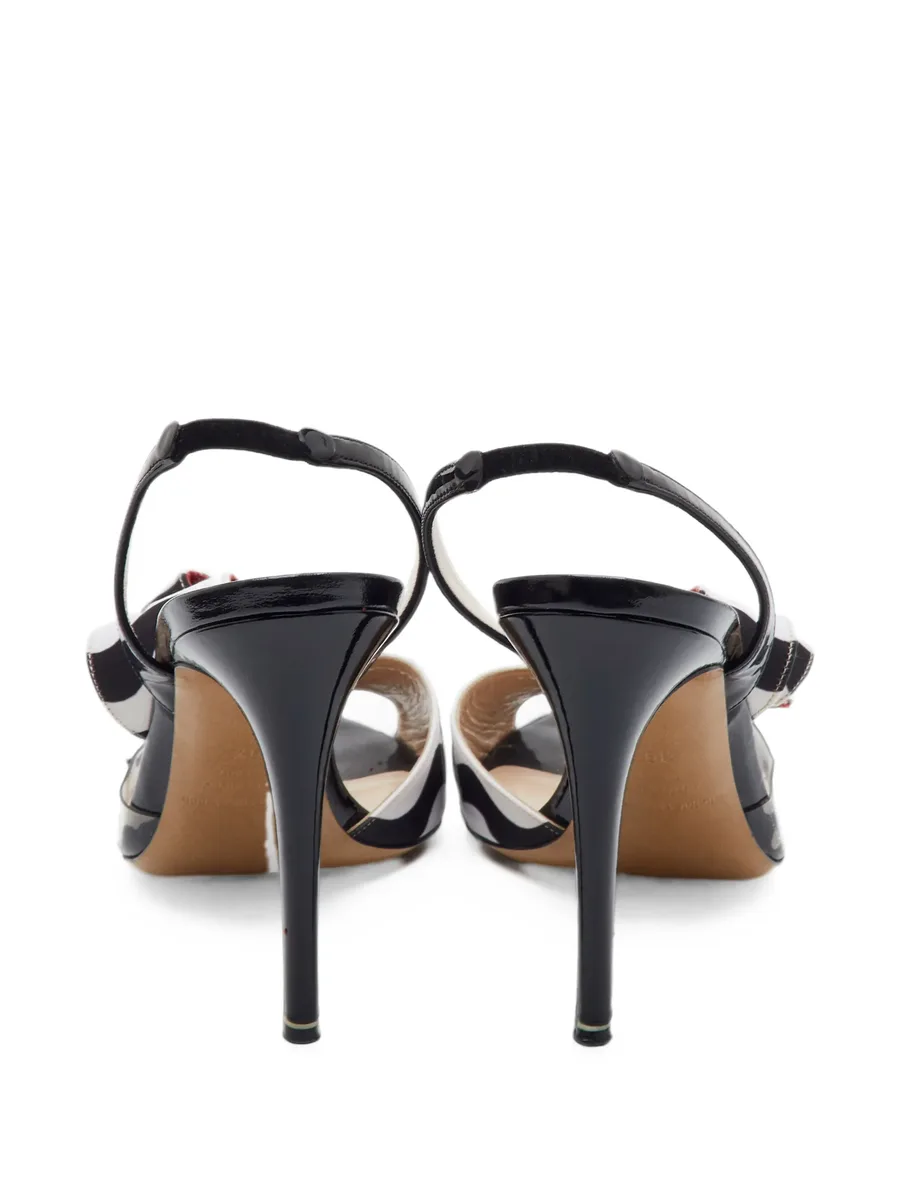 striped ruffled sandals 5