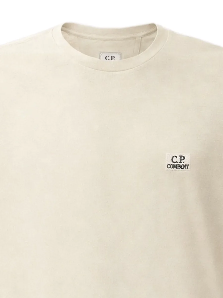30/1 jersey short sleeve logo patch T-shirt 2