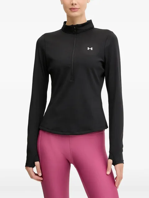 Motion logo-print zip-up sweatshirt