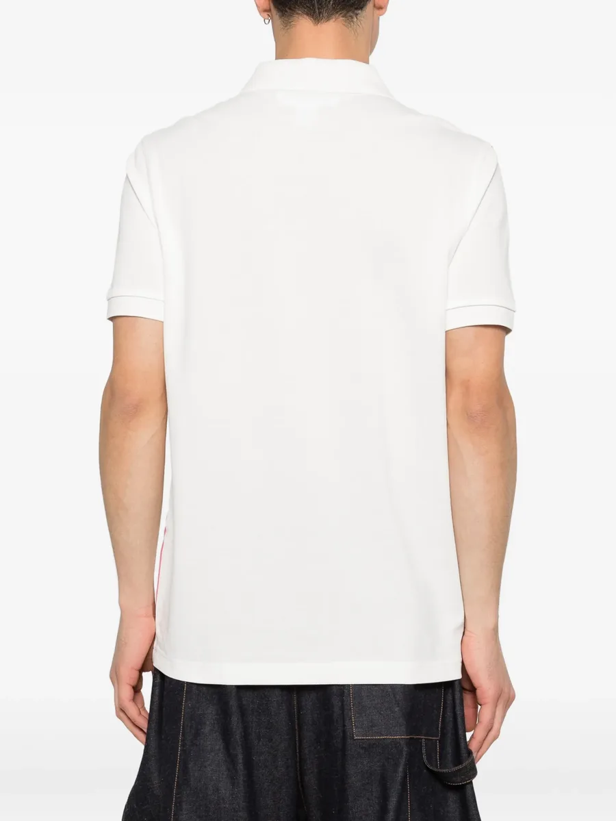 рубашка поло в технике пэчворк из коллаборации с Fred Perry 7