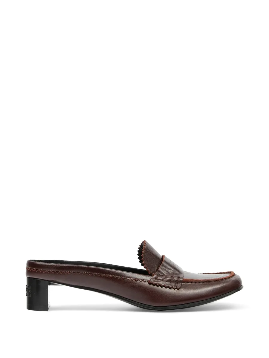swing toe leather slippers 1