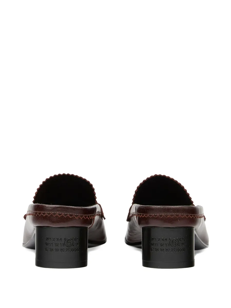 swing toe leather slippers 5