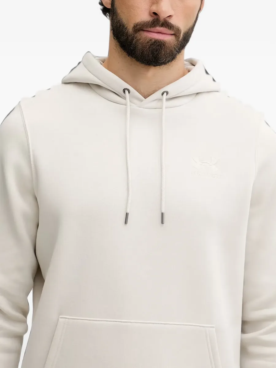 Icon logo-embroidered pouch-pocket hoodie 4
