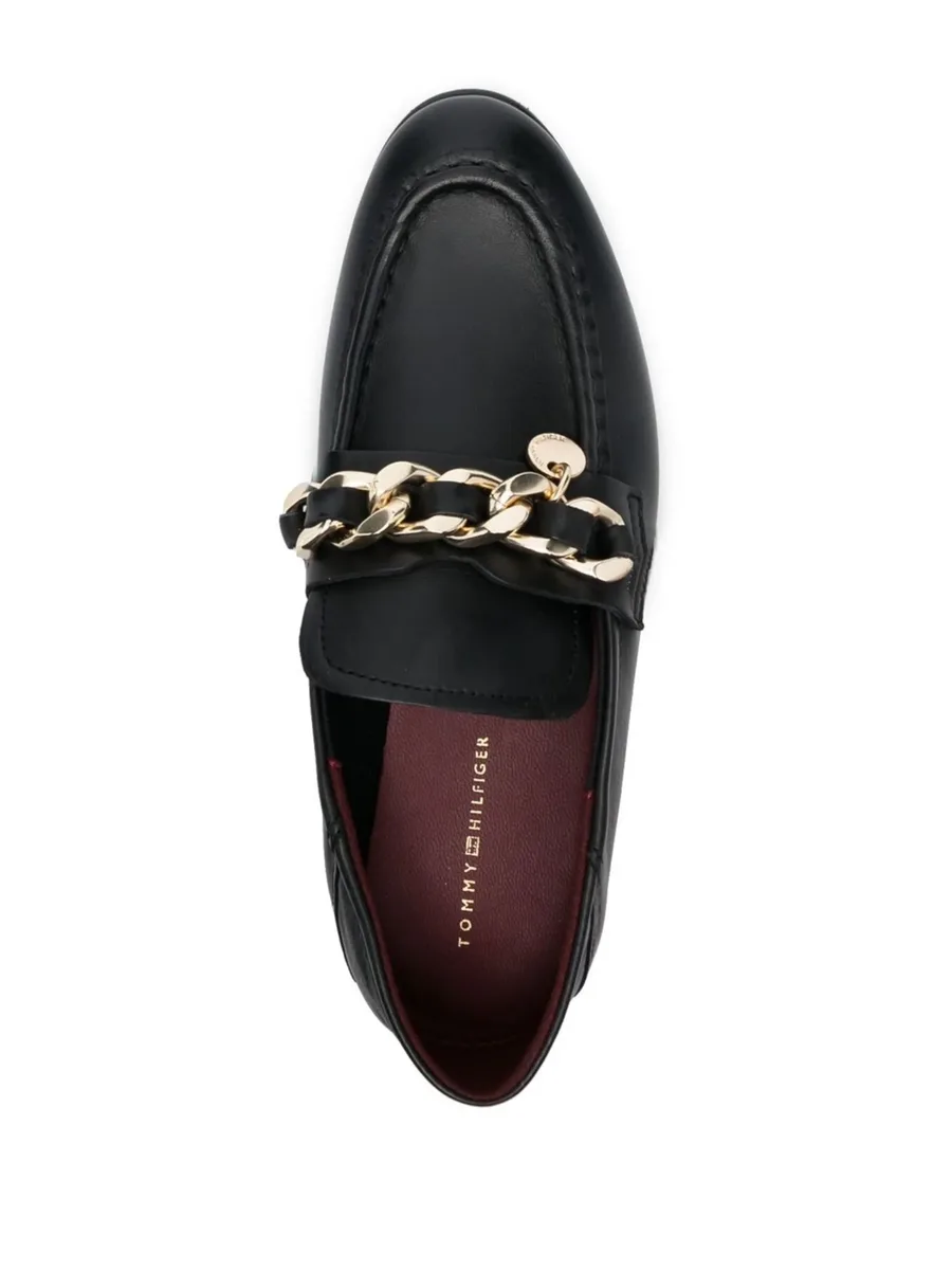 chain-link detail loafers 9