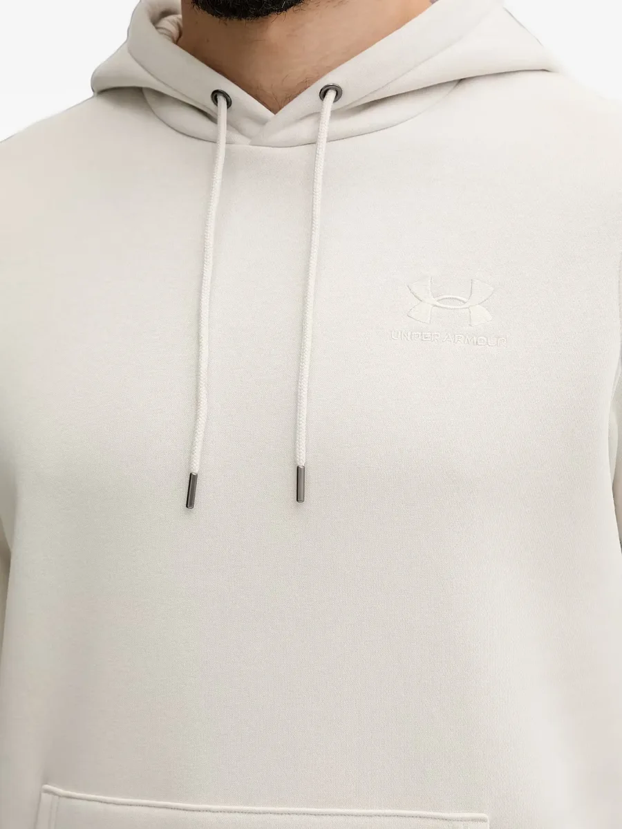 Icon logo-embroidered pouch-pocket hoodie 5
