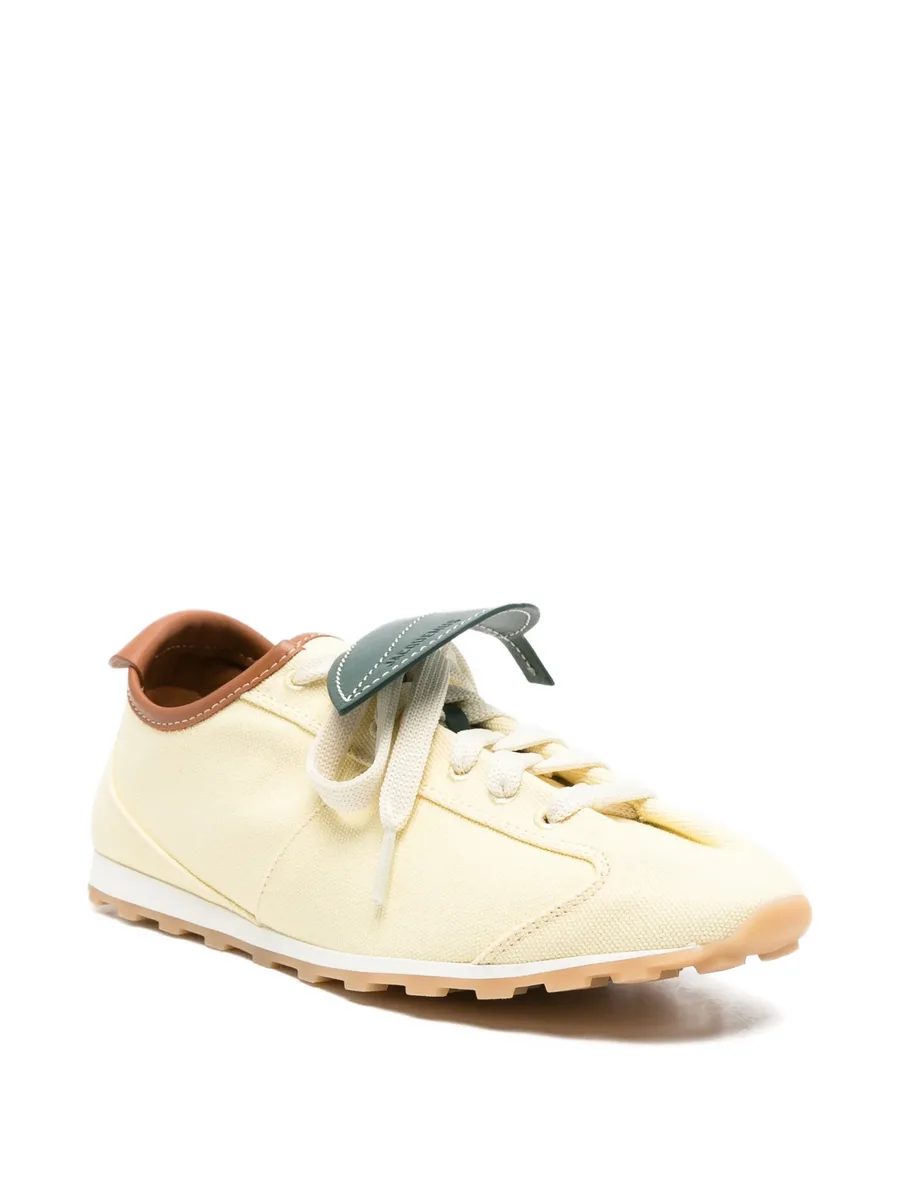 The Tennis soft lemon sneakers 3