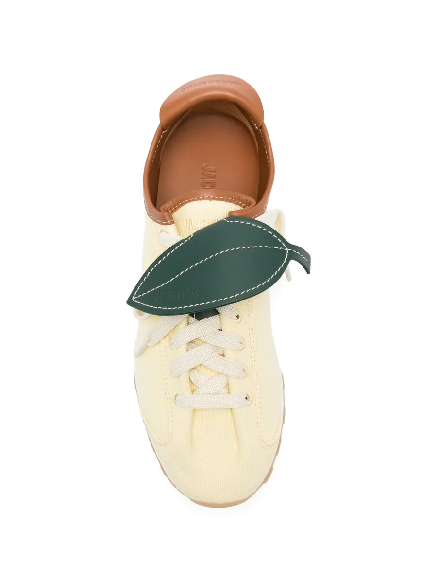 The Tennis soft lemon sneakers 8
