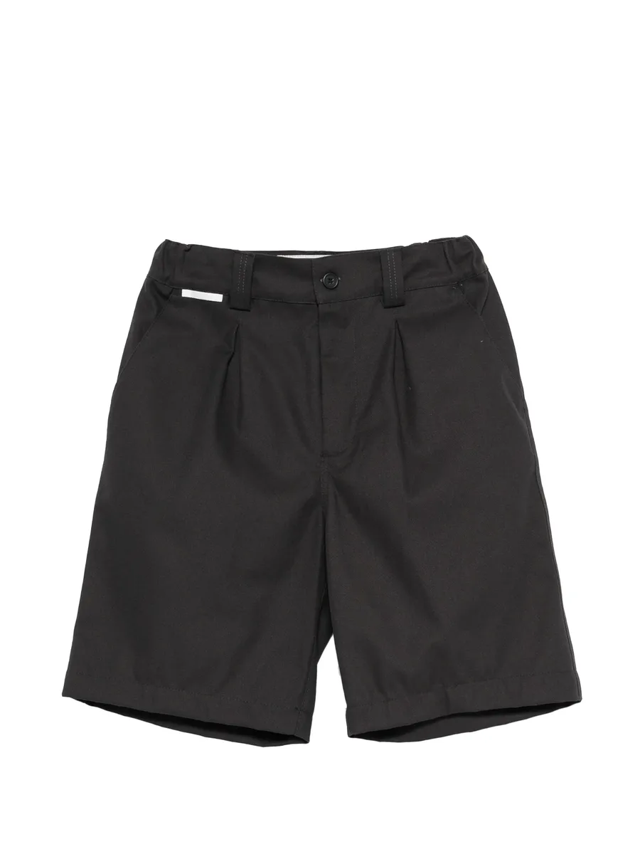 pleated shorts 1