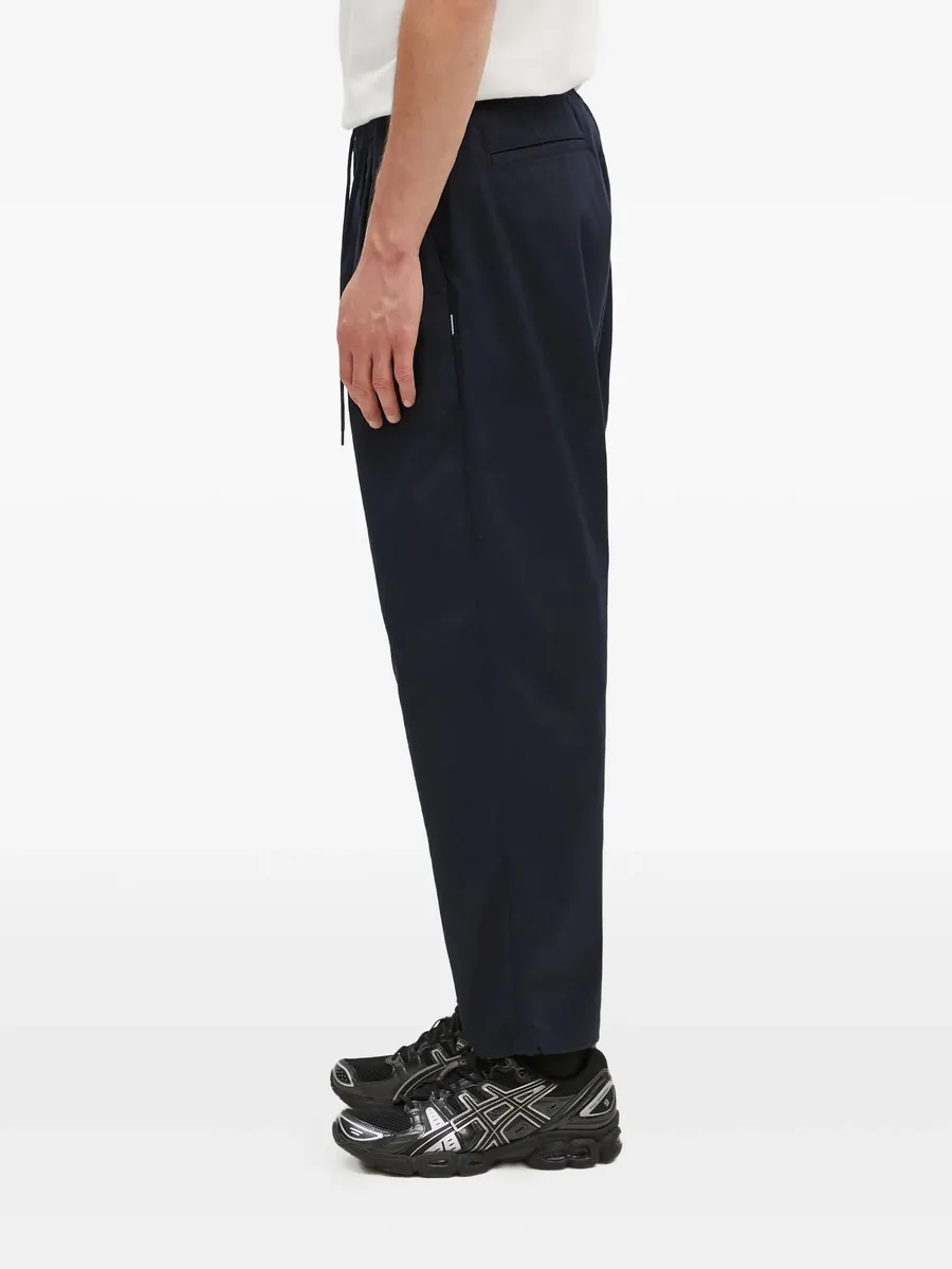 pleated drawstring trousers 6