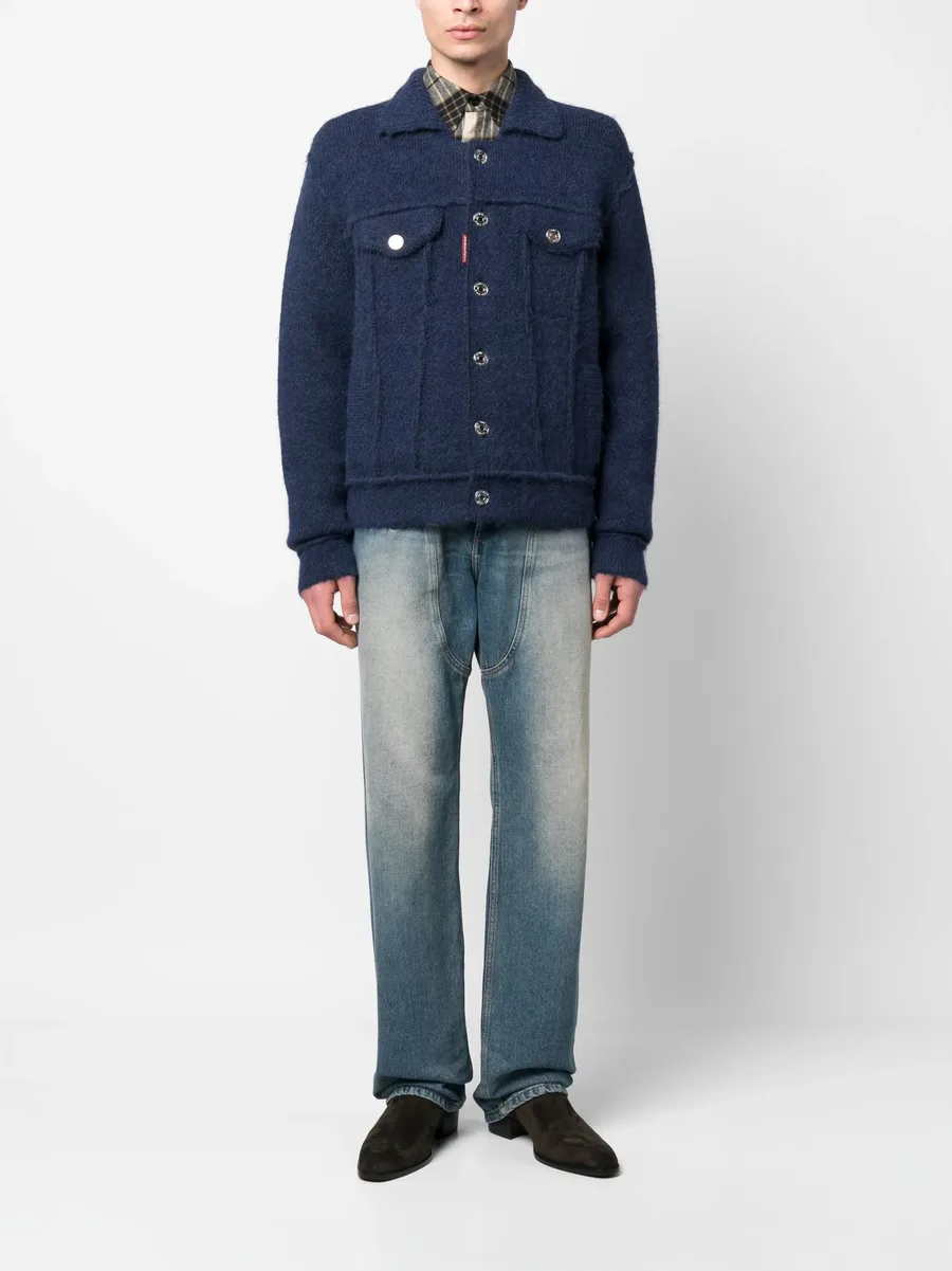 button-up wool-blend jacket 3