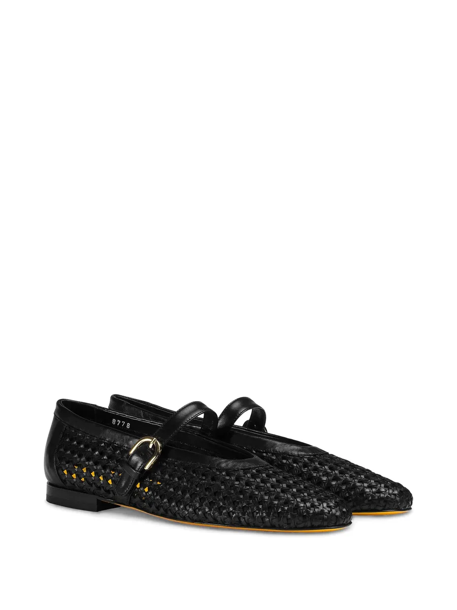 leather ballerina shoes 3
