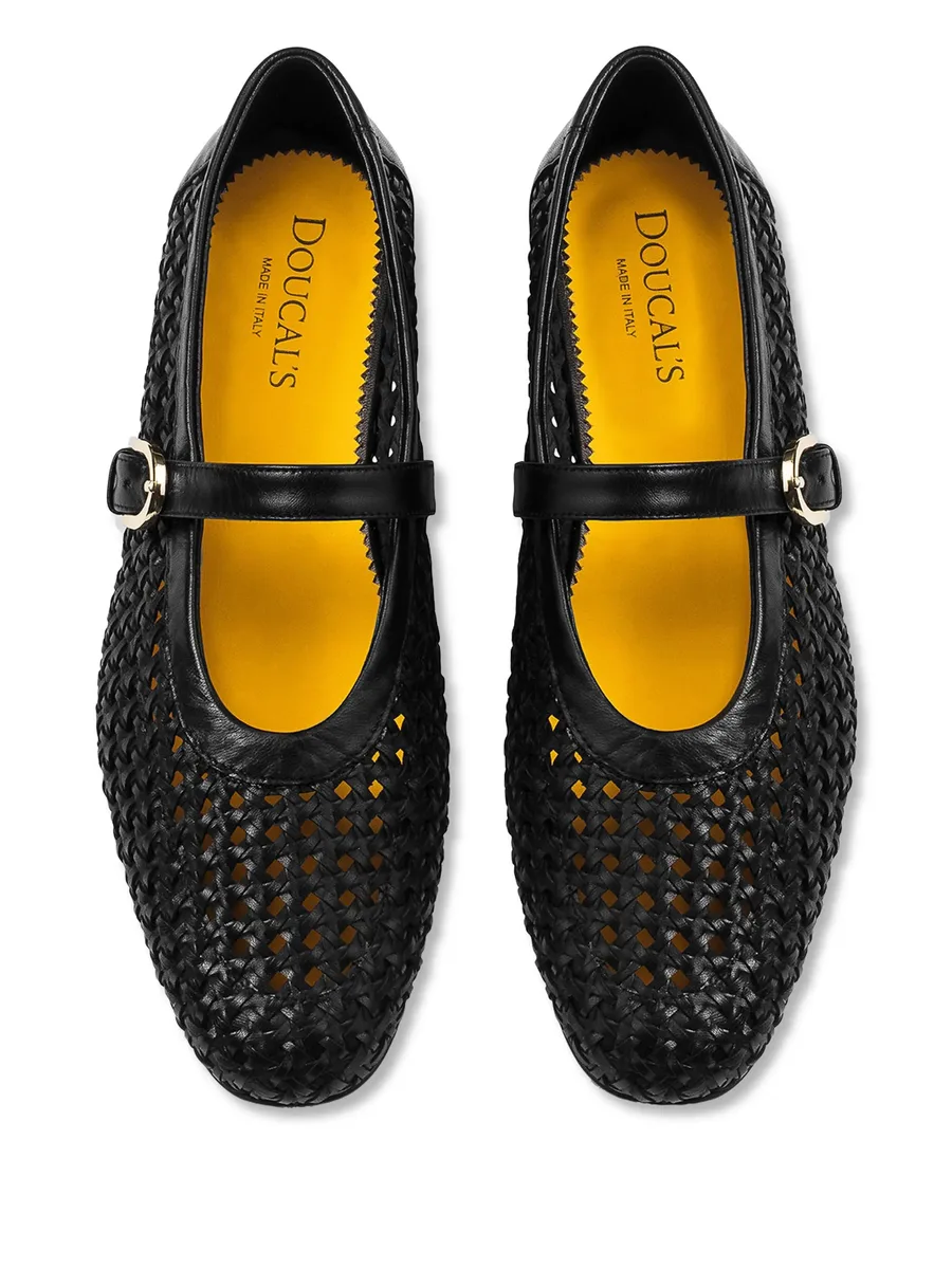 leather ballerina shoes 8