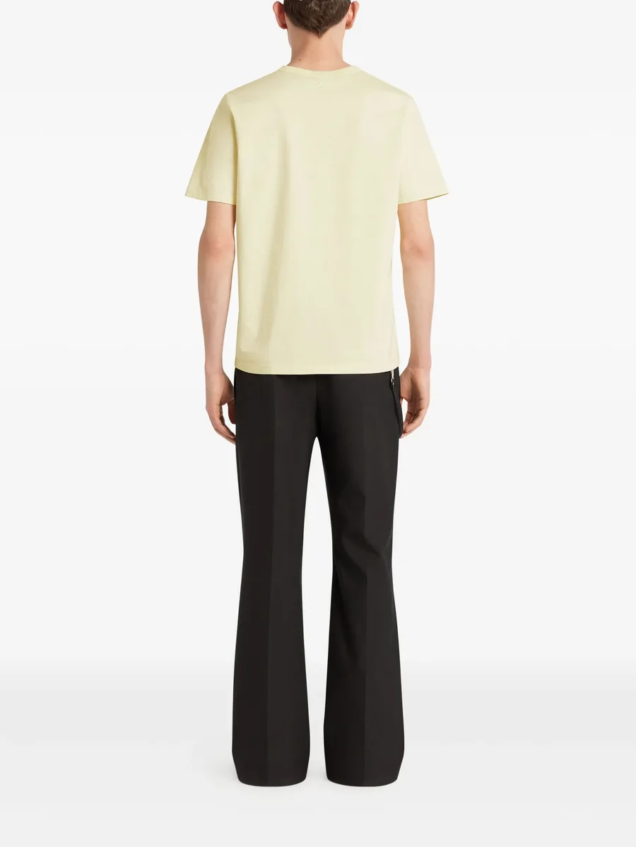 logo-embroidered T-shirt 5