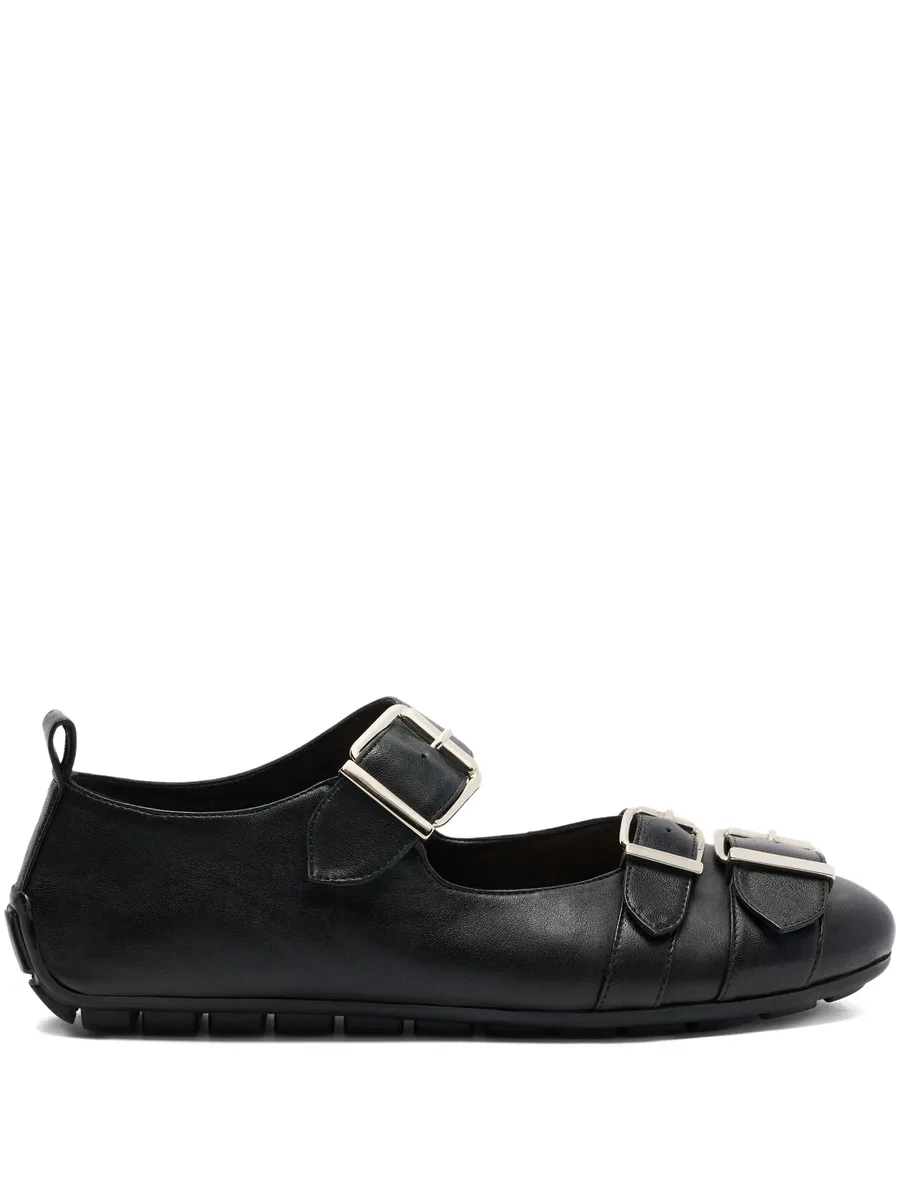 double-buckle ballet flats 2
