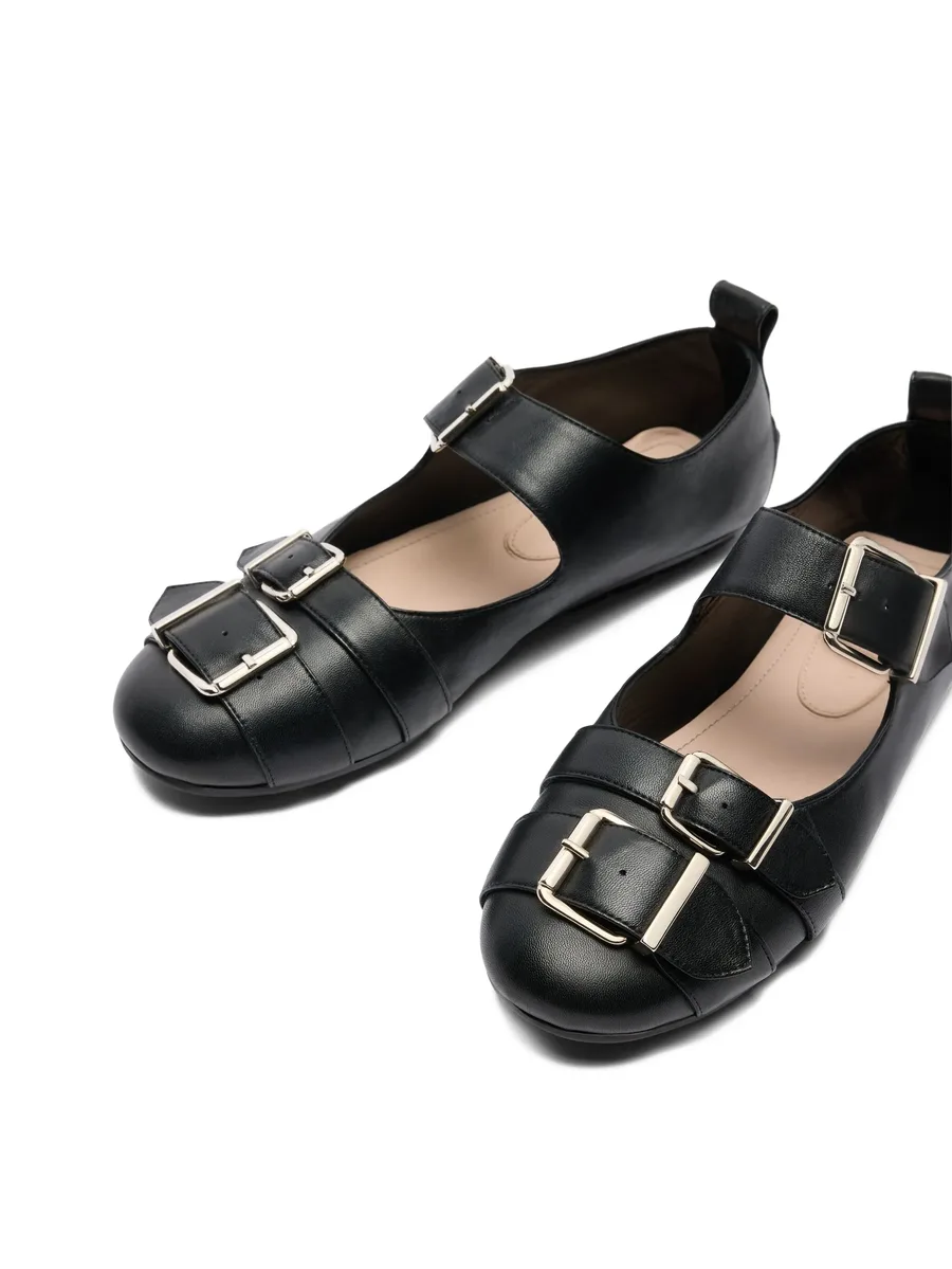 double-buckle ballet flats 6
