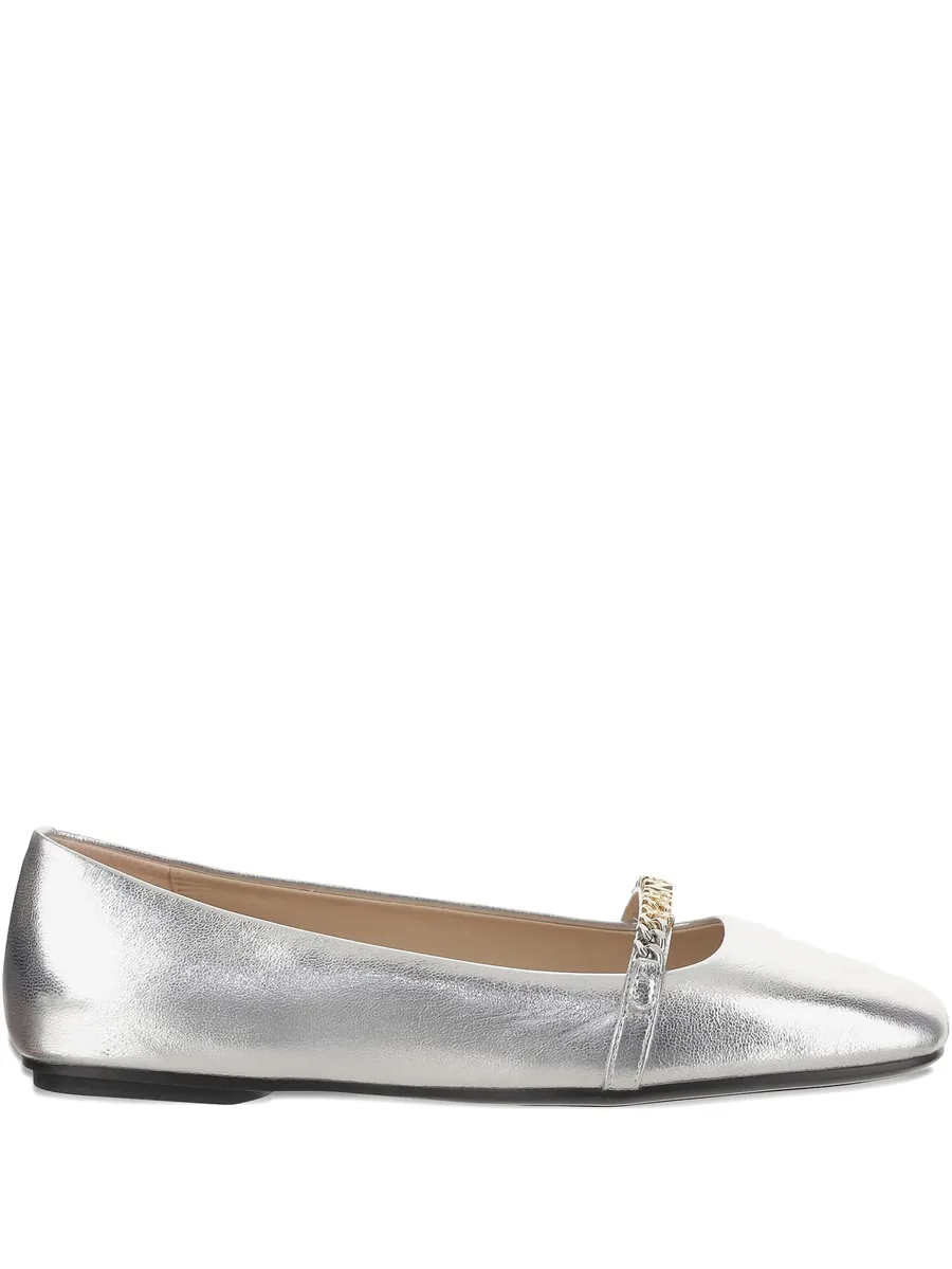 chain-embellished ballet flats 2