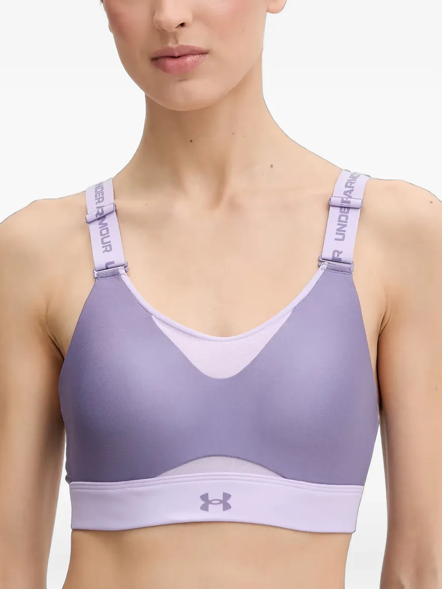 Infinity 2.0 high logo-strap mesh-panel sports bra 1