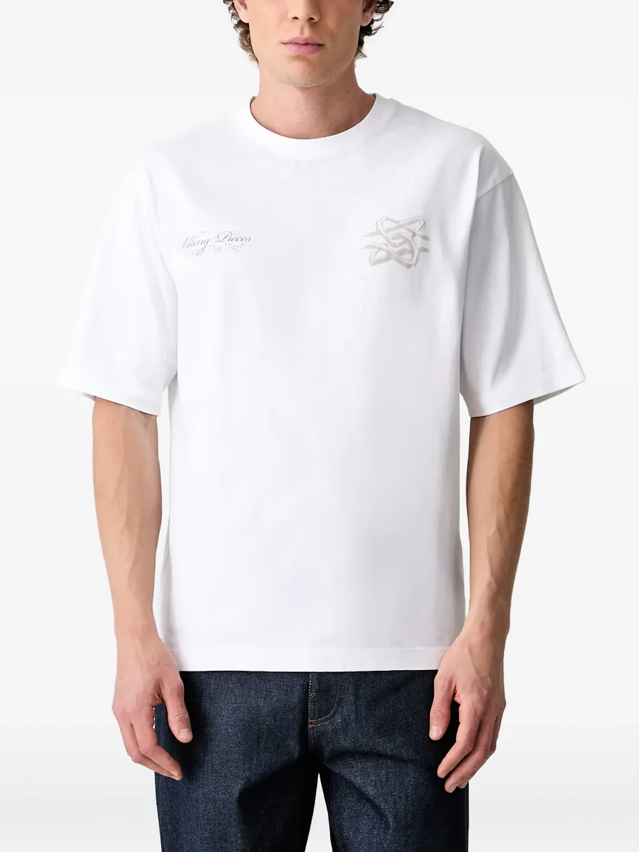 Boxy Bridge The Gap logo-print short-sleeve T-shirt 1