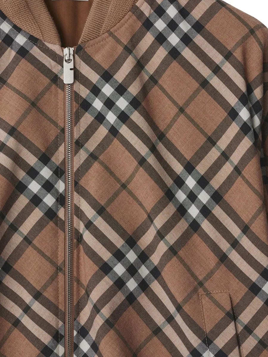 бомбер в клетку Vintage Check 12