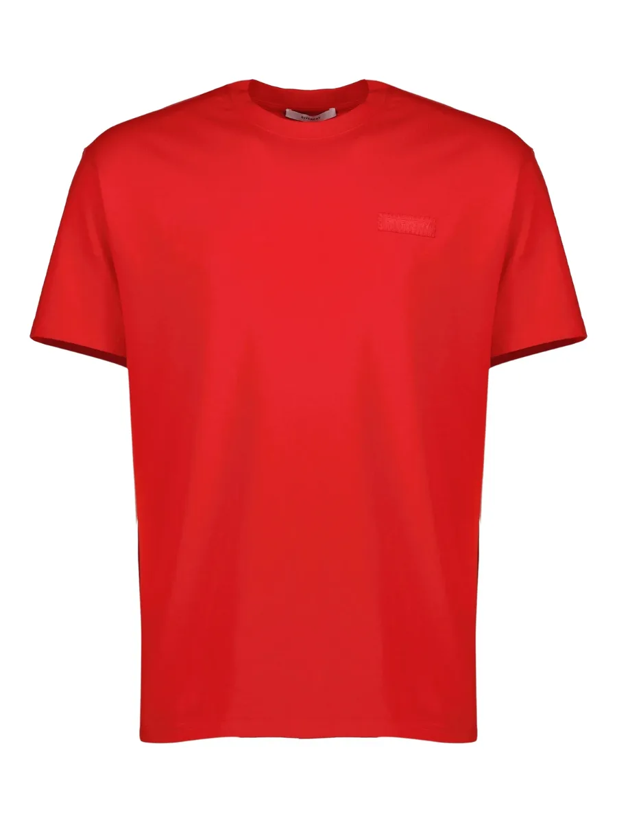 logo-patch short-sleeve T-shirt 1