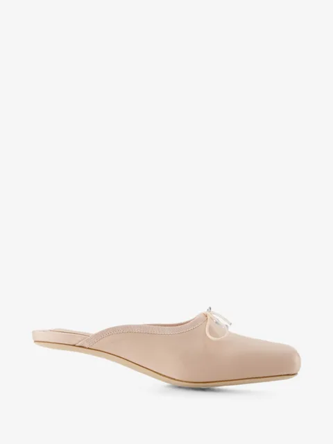 атласные мюли Pointe