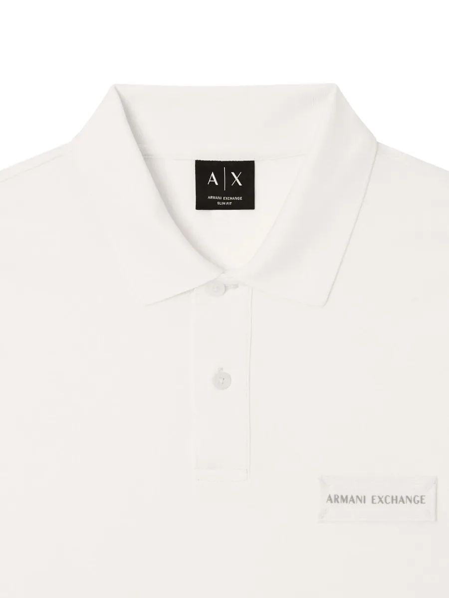 logo-patch polo shirt 5