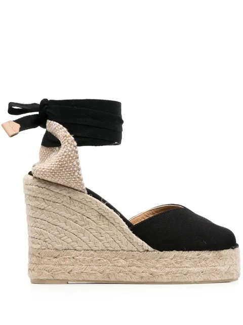 105mm Bilina wedge espadrilles