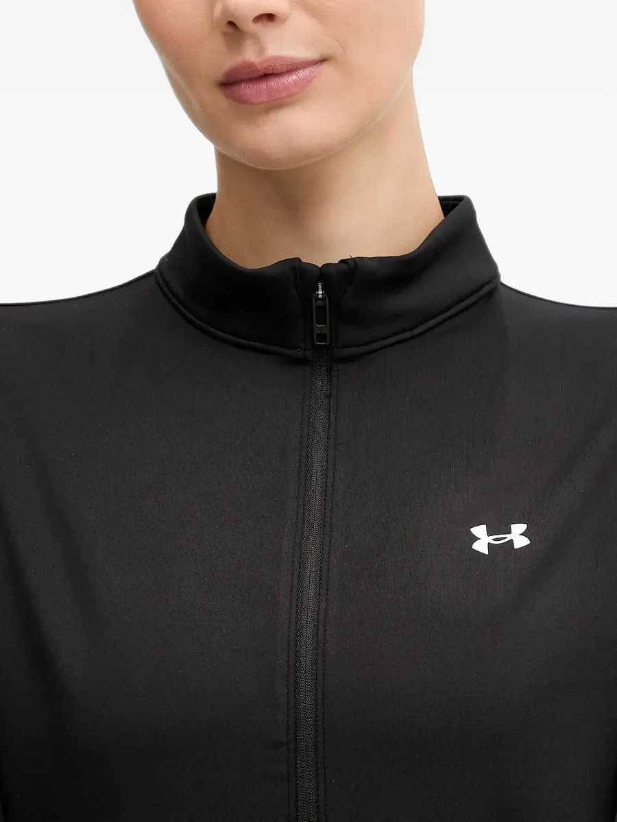 Motion logo-print zip-up sweatshirt 4
