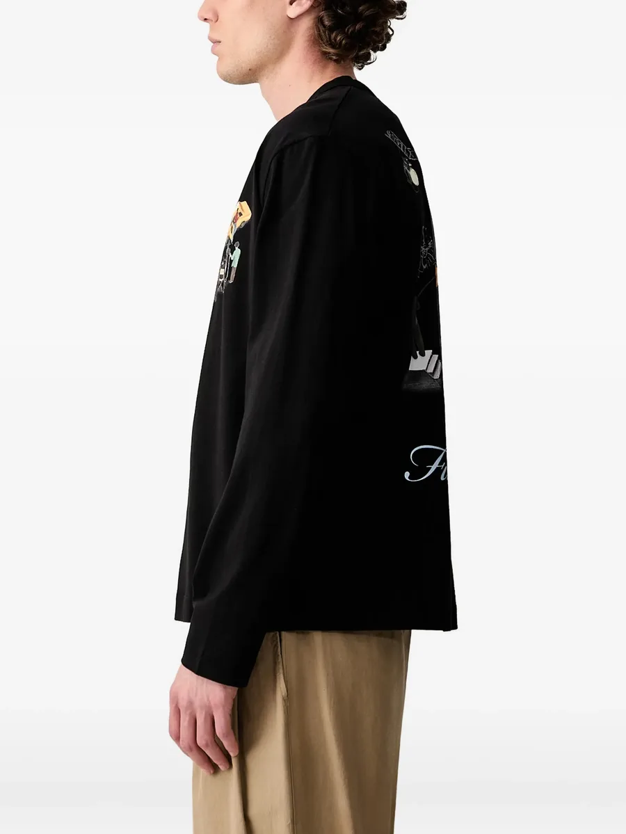 graphic-print long-sleeve T-shirt 2