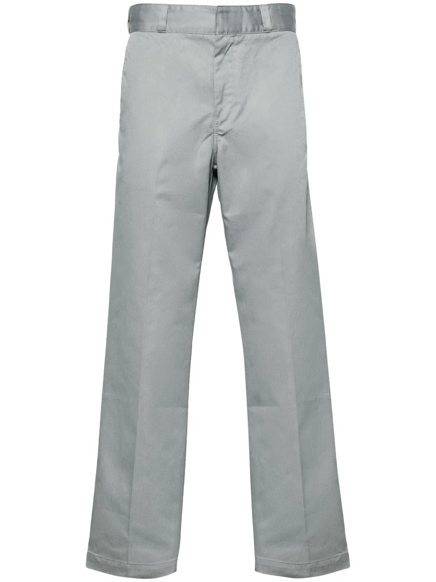 pressed-crease straight-leg trousers 1