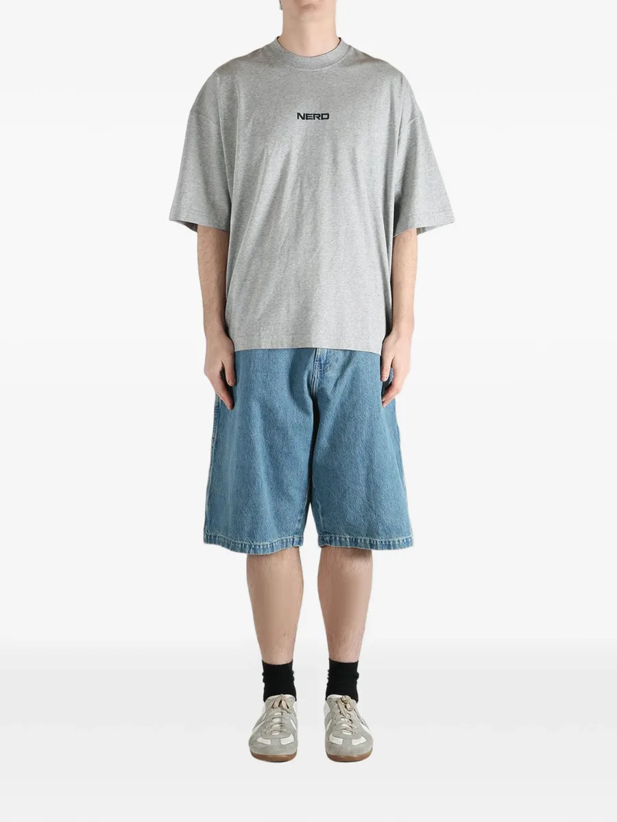 Nerd-print T-shirt 3