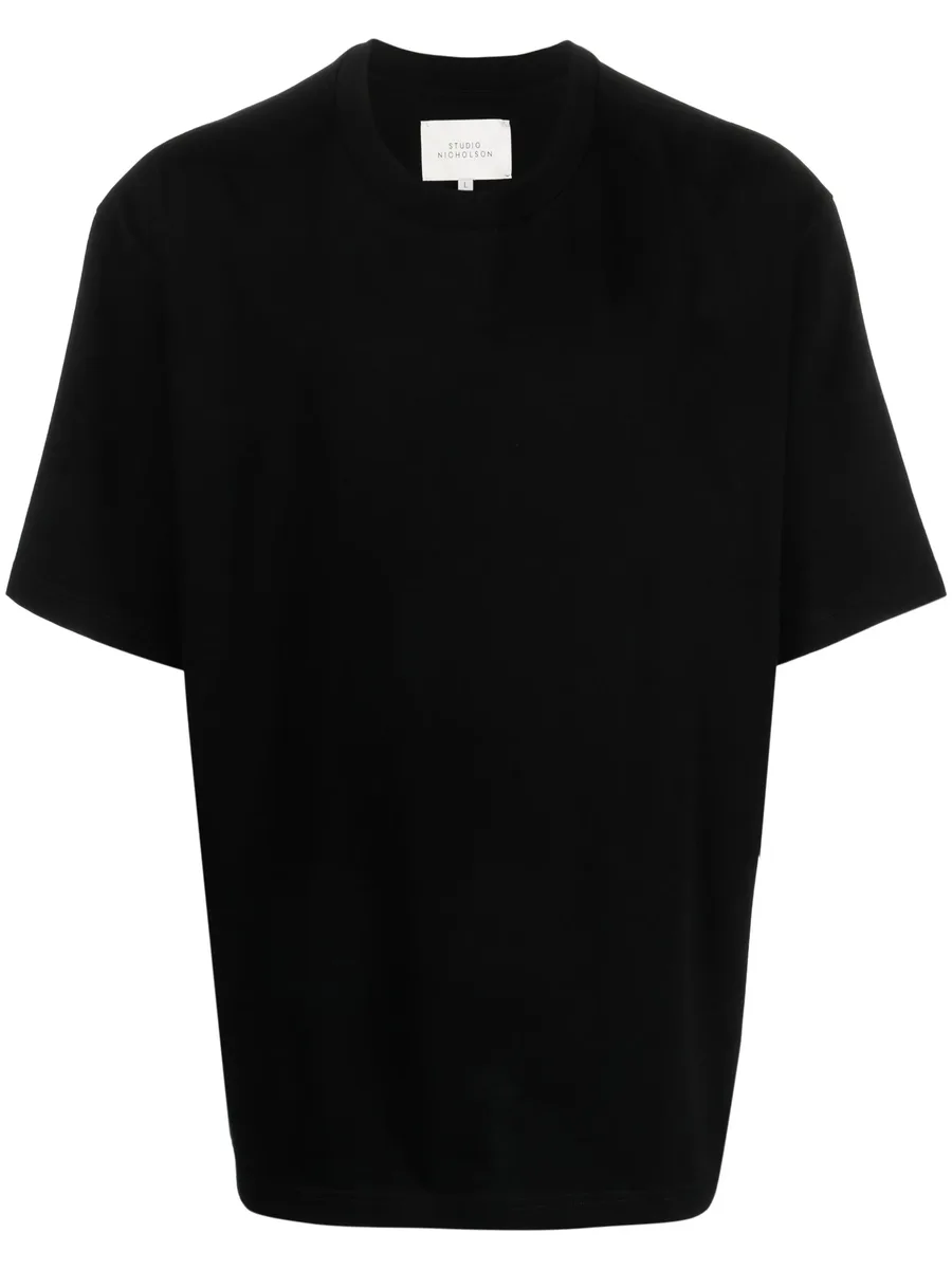 crew-neck cotton T-shirt 1
