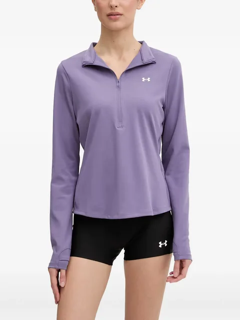 Motion quarter-zip long-sleeve top