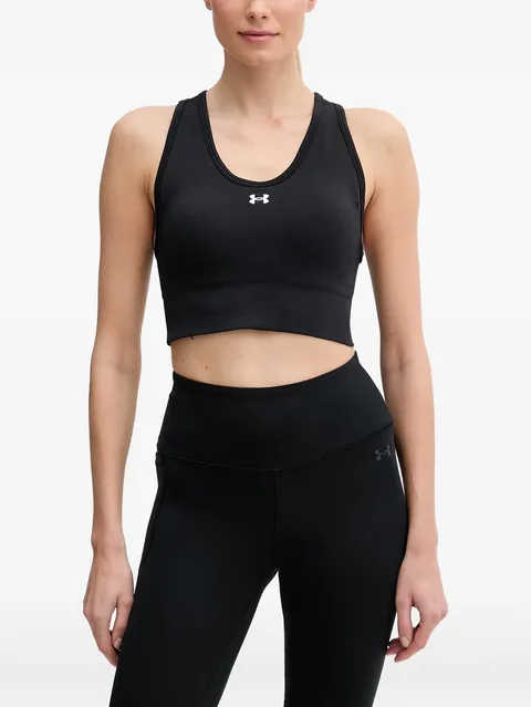 Vanish racerback logo-print sports bra