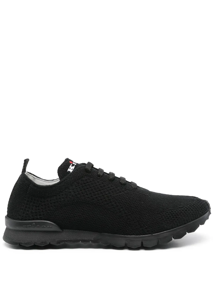 knitted lace-up sneakers 1