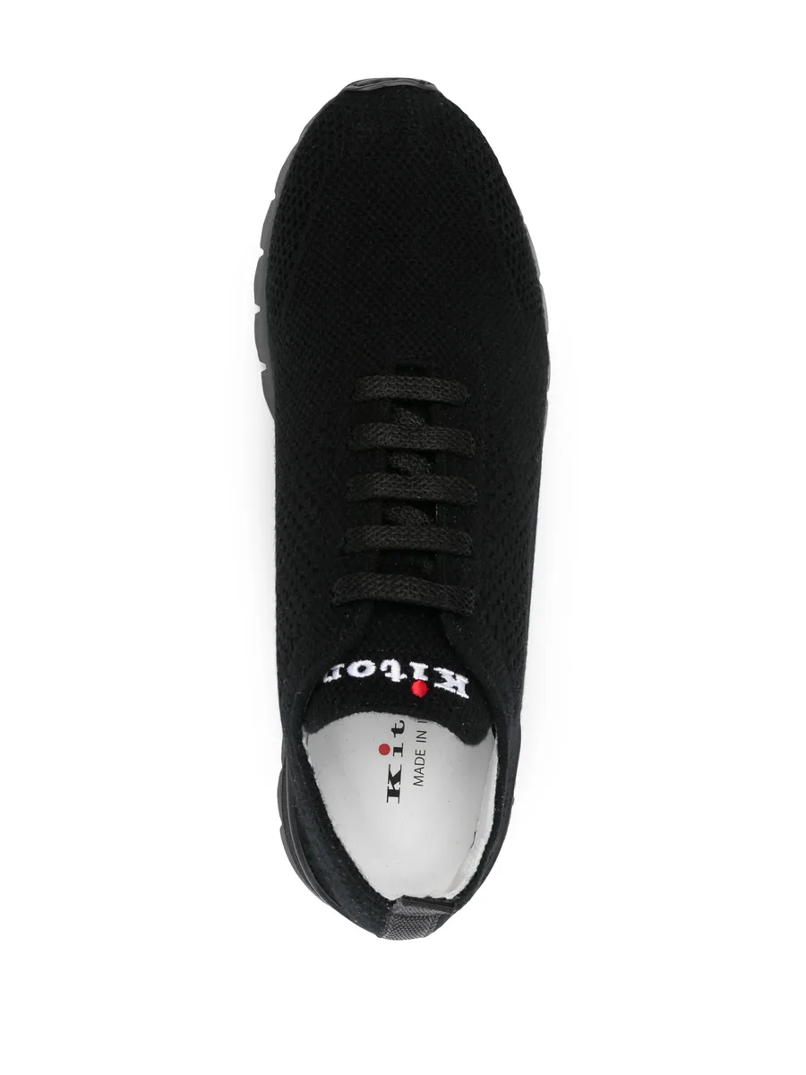 knitted lace-up sneakers 7