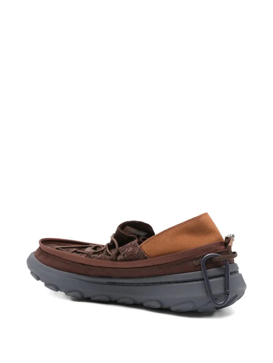 zip-trim toggle-fastening sneakers 6
