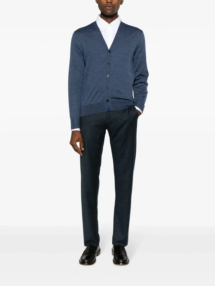 drawstring-waist chinos 3